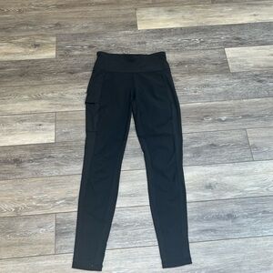 Black High-Waisted Leggings